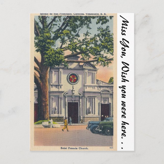 Caracas, Venezuela Postcard (Front)