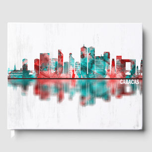 Caracas Venezuela Skyline Guest Book