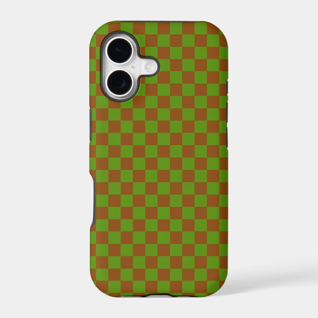Caramel apple checkered board pattern (Back)