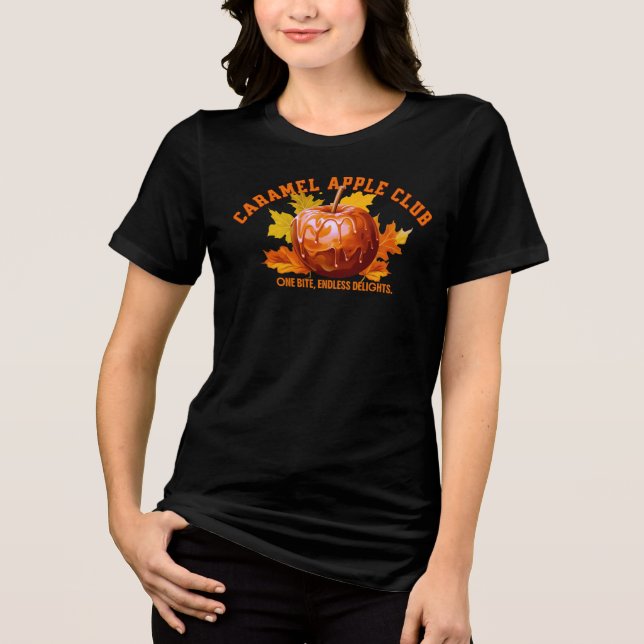Caramel Apple Club Tri-Blend Shirt (Front)