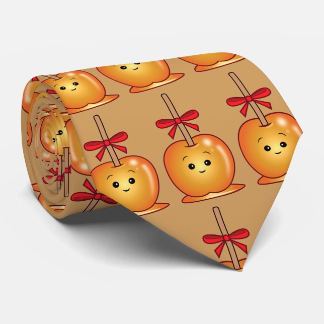 Caramel Apple with a Bow Tie (Rolled)