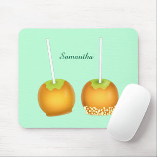 Caramel Apples Mouse Pad