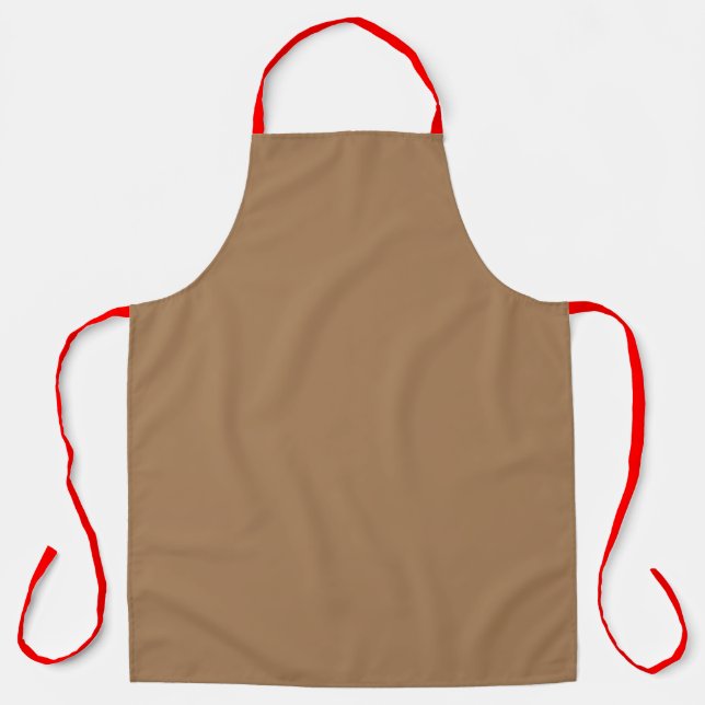 Caramel Brown Apron (Front)