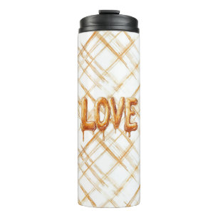 Caramel Candy Love Thermal Tumbler