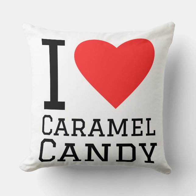Caramel Candy pattern Cushion (Front)