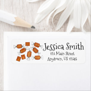 Caramel Candy Sweet Tooth Candies Personalised