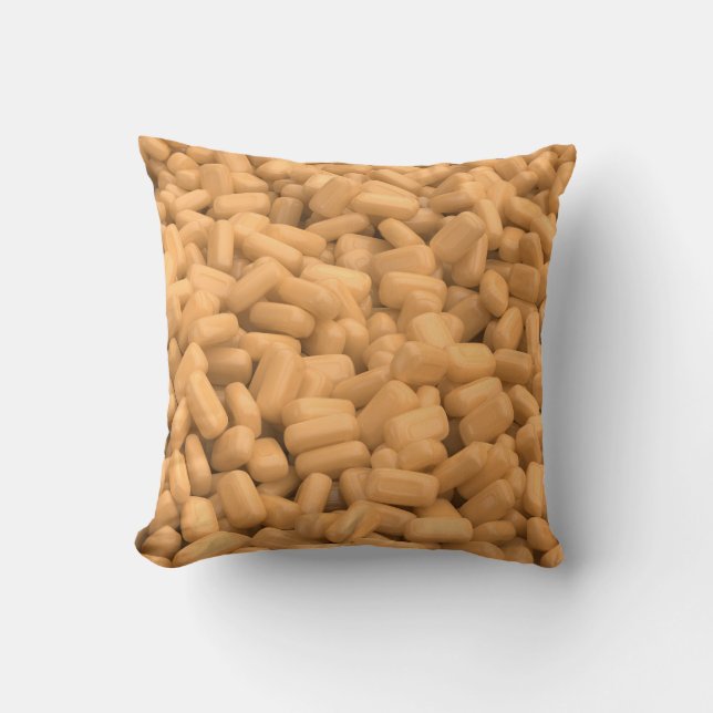 Caramel hard candies cushion (Front)