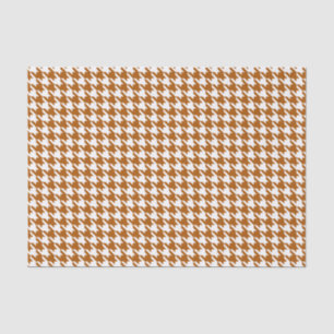 Caramel Modern Houndstooth at Emporiomoffa Tissue Paper