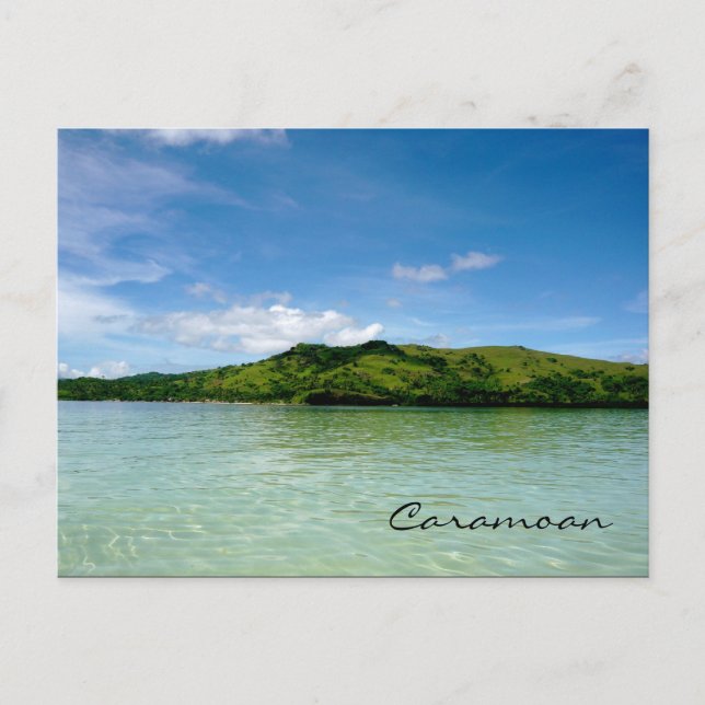 Caramoan Islands - Manlawi Sandbar View Postcard (Front)