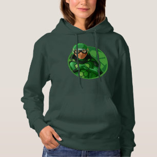 Carapace Green Badge Hoodie