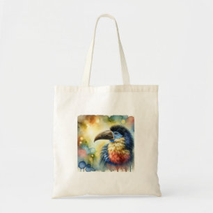 Carau bird 180724AREF160 - Watercolor Tote Bag