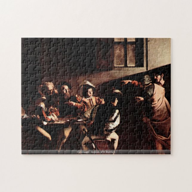 Caravaggio - Appeals of St Matthew Jigsaw Puzzle (Horizontal)