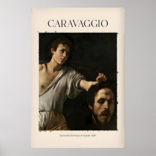 Caravaggio Art Print - David with the Head of