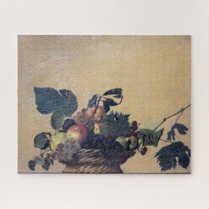 Caravaggio - Basket of fruit - Oil on canvas Jigsaw Puzzle