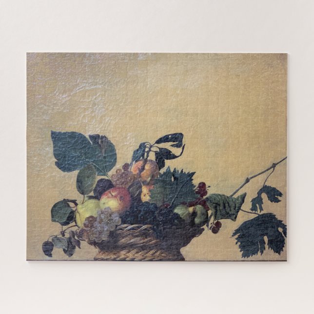Caravaggio - Basket of fruit - Oil on canvas Jigsaw Puzzle (Horizontal)