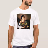 Caravaggio Boy With a Basket of Fruit T-shirt