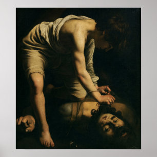 Caravaggio - David And Goliath Poster