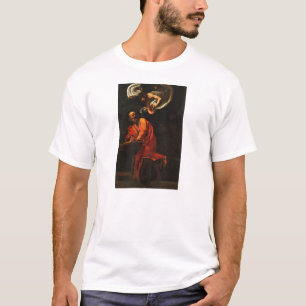 Caravaggio- Inspiration of Saint Matthew T-Shirt