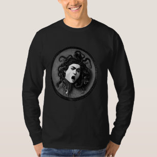 Caravaggio Medusa Evil Monster Mythology Antique P T-Shirt