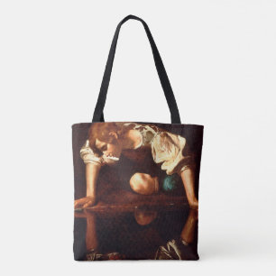 CARAVAGGIO - Narcissus 1598 Tote Bag