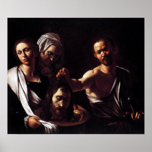 Caravaggio - Salome With Head Of John The Baptist Poster