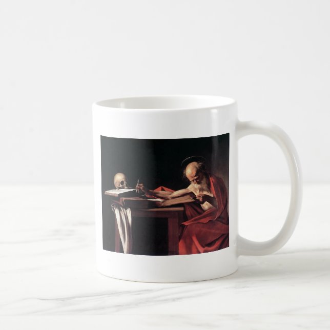 Caravaggio St Jerome Coffee Mug (Right)