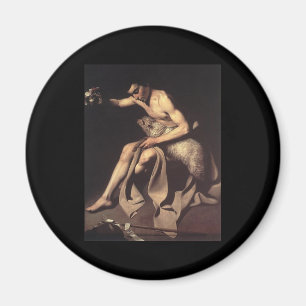 Caravaggio St John The Baptist Magnet