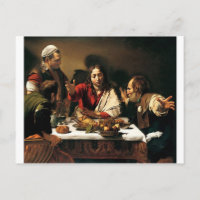 Caravaggio - Supper at Emmaus - Classic Painting