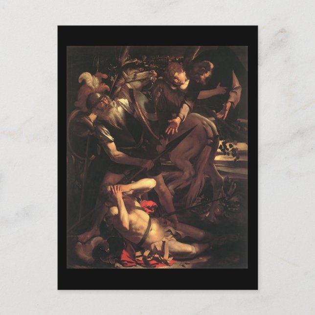 Caravaggio The Conversion Of St Paul Postcard (Front)
