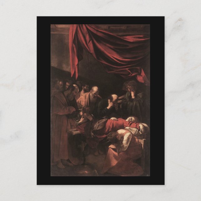Caravaggio The Death Of The Virgin Postcard (Front)