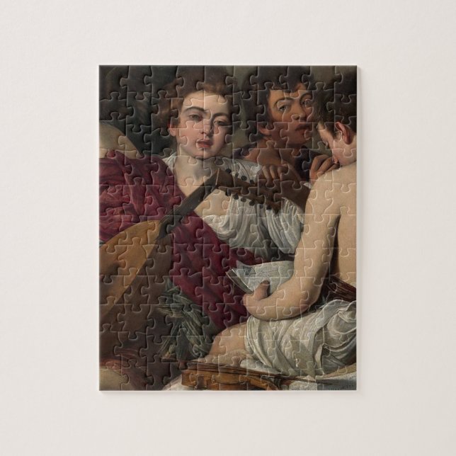 Caravaggio - The Musicians - Classic Artwork Jigsaw Puzzle (Vertical)