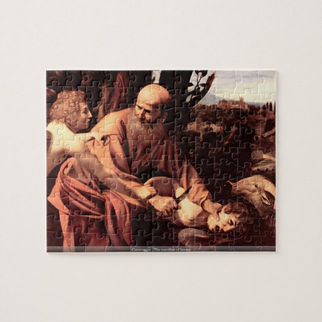 Caravaggio - The sacrifice of Isaacs puzzle (Horizontal)