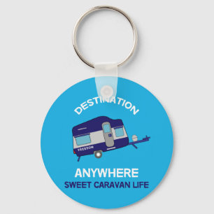 Caravan Art gifts - Love My Caravan Coffee Mug Doo Key Ring