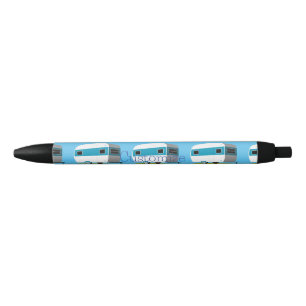 Caravan Camper RV Thunder_Cove Black Ink Pen