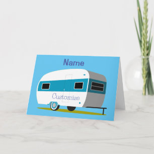 Caravan Camper RV Thunder_Cove Card