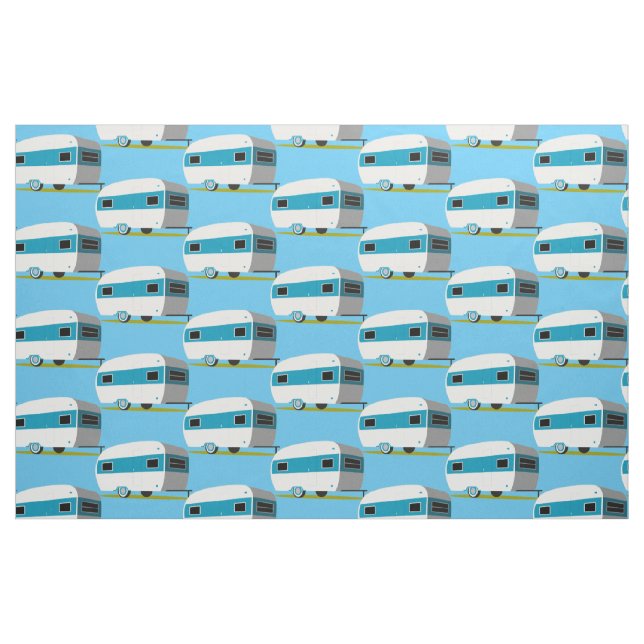 Caravan Camper RV Thunder_Cove  Fabric (Fat Quarter)