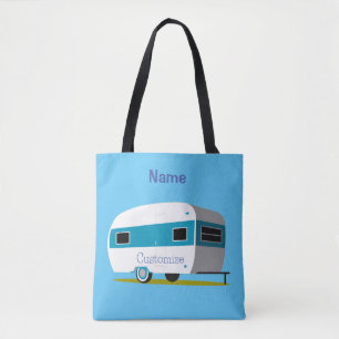 Caravan Camper RV Thunder_Cove Tote Bag
