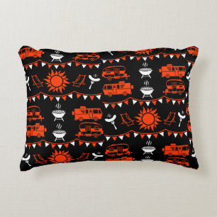 Caravan Camping Decor Decorative Cushion