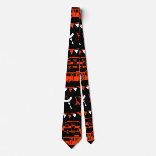 Caravan Camping Decor Tie