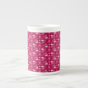 Caravan Camping Home Decor Bone China Mug