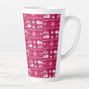 Caravan Camping Home Decor Latte Mug