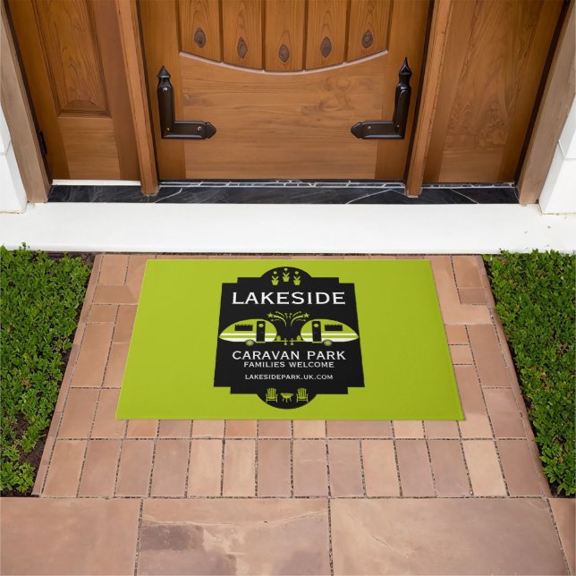 Caravan Campsite Promotion Doormat (Outdoor)