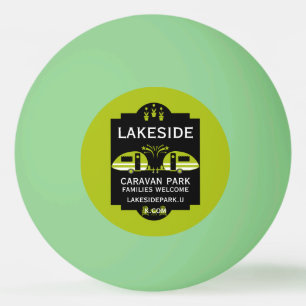 Caravan Campsite Promotion Ping Pong Ball