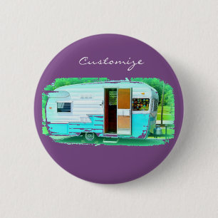 Caravan gypsy casa Thunder_Cove 6 Cm Round Badge
