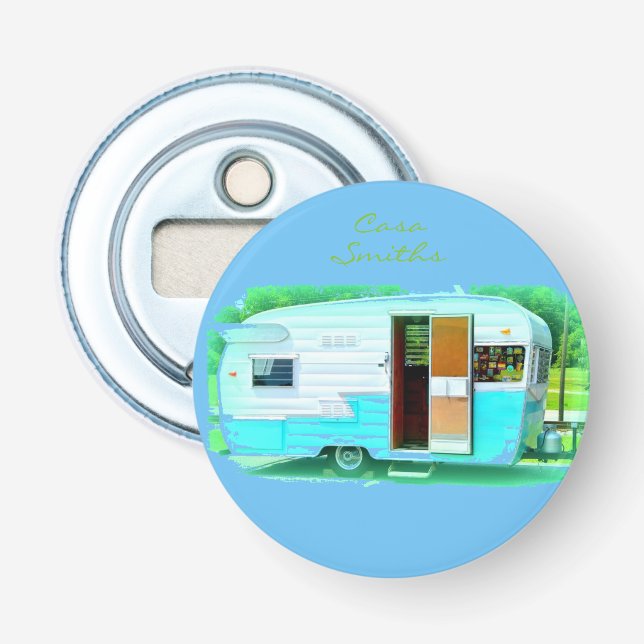 Caravan gypsy casa Thunder_Cove Bottle Opener (Front)