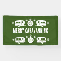 Caravan Happy Christmas Camping
