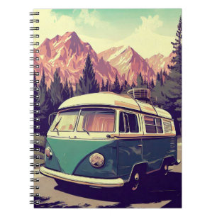 caravan in the montain notebook
