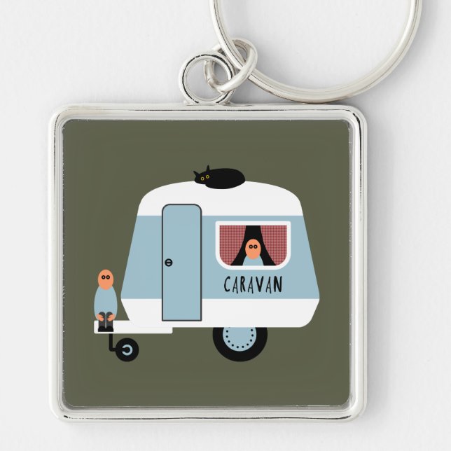 Caravan Key Ring (Front)