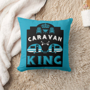 Caravan King Gifts For Campers Cushion
