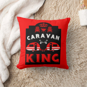 Caravan King Gifts For Campers Cushion
